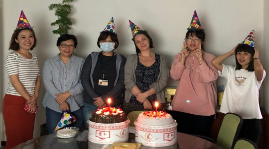 2019 Celebration party for our colleagues born in November and December.